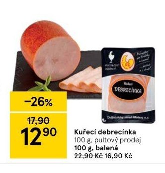 Kuřecí debrecínka