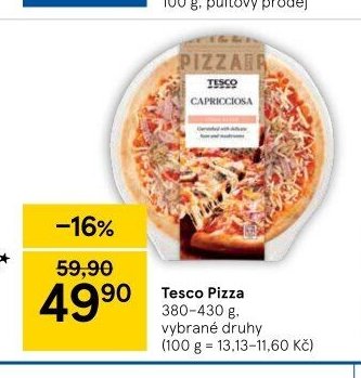 Tesco Pizza