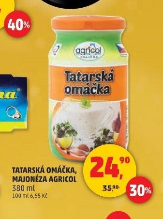 Tatarská omáčka, majonéza Agricol