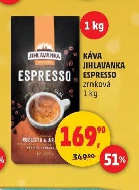 KÁVA JIHLAVANKA ESPRESSO