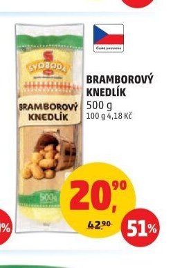 Bramborový knedlík