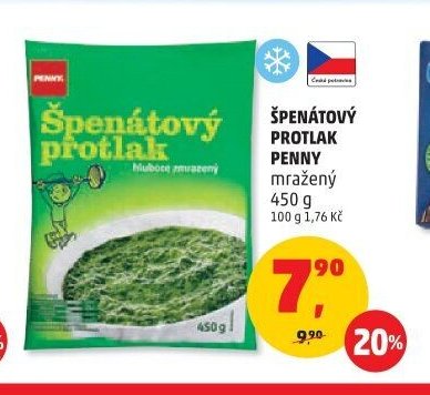 Špenátový protlak Penny