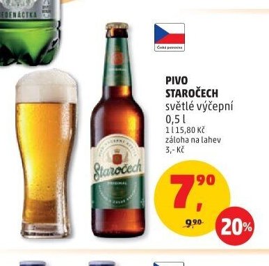 Staročech světlé výčepní 0,5l