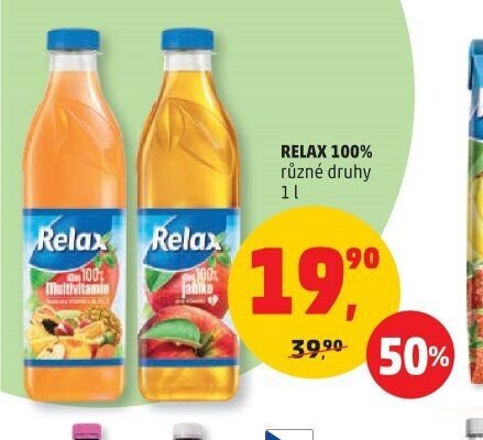 RELAX 100% různé druhy