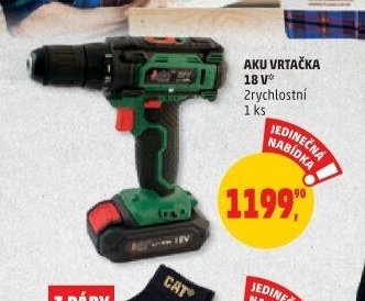 Aku vrtačka 18 V