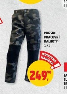 Pánské pracovní kalhoty