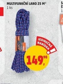 Multifunkční lano 25 m