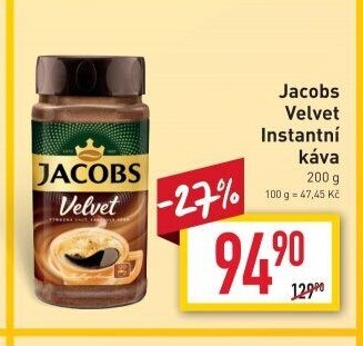 Jacobs Velvet Instantní káva