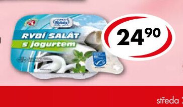 Rybí salát s jogurtem