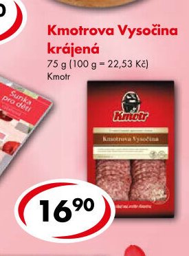 Kmotrova Vysočina krájená