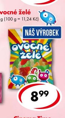 Ovocné želé