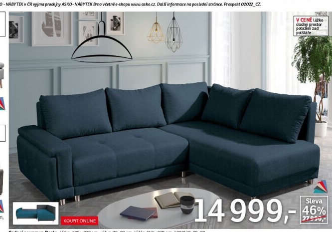 Sedací souprava Livia - ASKO akcniletaky.com