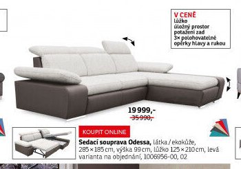 Sedací souprava Odessa - ASKO akcniletaky.com