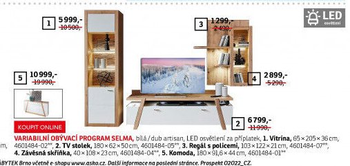 Variabilní obývací program SELMA - ASKO akcniletaky.com