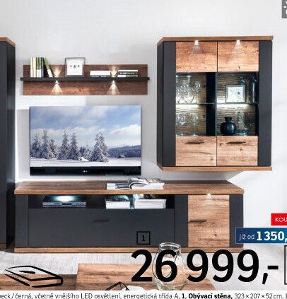 Obývací stěna - ASKO akcniletaky.com