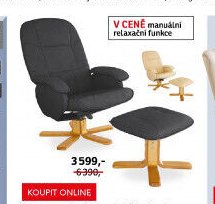 Křeslo s podnožkou - ASKO akcniletaky.com