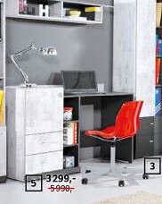 Psací stůl, 130x84x55 cm - ASKO akcniletaky.com