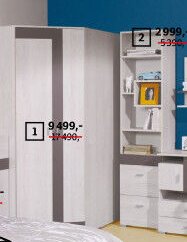 Rohová skříň TEX - ASKO akcniletaky.com