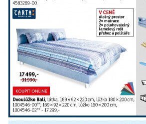 Dvoulůžko Bali - ASKO akcniletaky.com