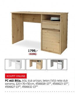 PC stůl Billa - ASKO akcniletaky.com
