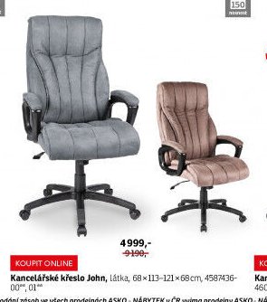 Kancelářské křeslo John - ASKO akcniletaky.com
