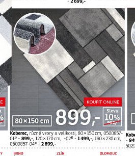 Koberec (různé vzory) - ASKO akcniletaky.com