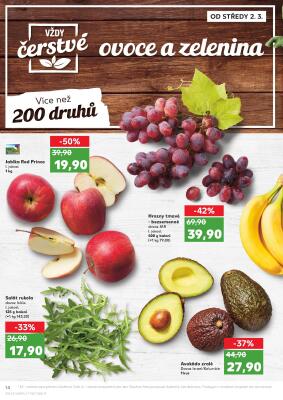 akční leták Kaufland 2.3.2022-8.3.2022