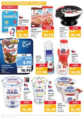 akční leták Kaufland 2.3.2022-8.3.2022