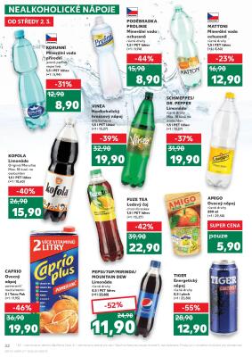 akční leták Kaufland 2.3.2022-8.3.2022