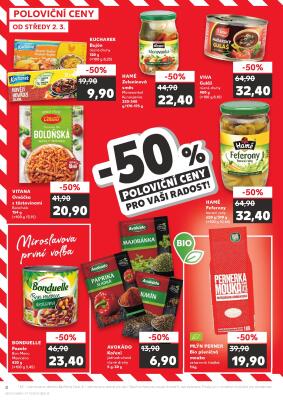 akční leták Kaufland 2.3.2022-8.3.2022