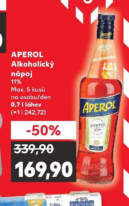 Aperol Alkoholický nápoj