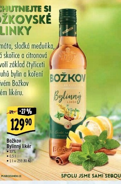 Božkov Bylinný likér
