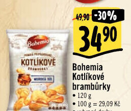 Brambůrky kotlíkové Bohemia Chips