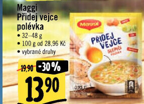 Instantní polévka Přidej vejce Maggi