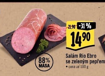 Salám Rio Ebro Kostelecké uzeniny