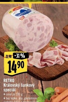 Salám šunkový královský speciál Albert Retro