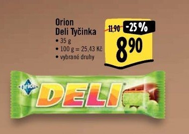 Tyčinka Deli Orion