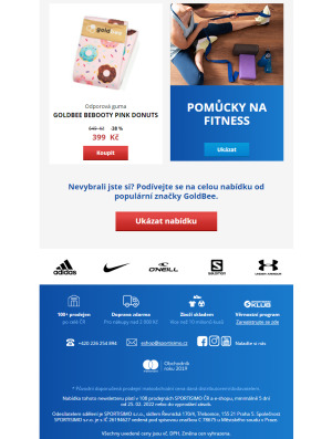 akční leták Sportisimo 25.2.2022-2.3.2022