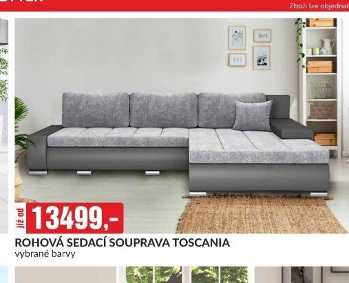 ROHOVÁ SEDACÍ SOUPRAVA TOSCANIA