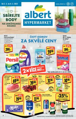 akční leták Albert 2.3.2022-8.3.2022