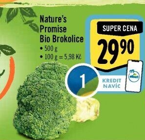 Brokolice bio Nature'