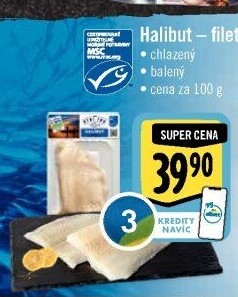 Halibut filety Albert