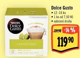 Kapsle Dolce Gusto Nescafé