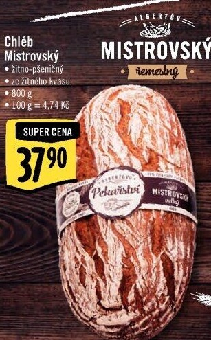Mistrovský chléb Albert