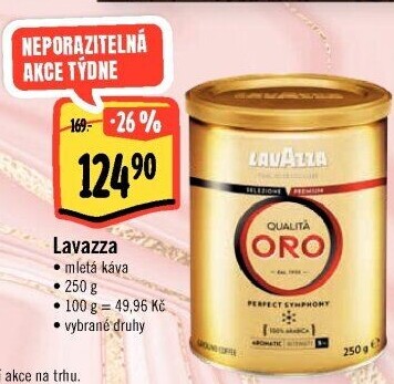 Mletá káva Lavazza