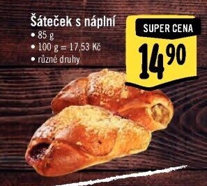 Šáteček s náplní