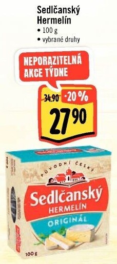Sýr Hermelín Sedlčanský