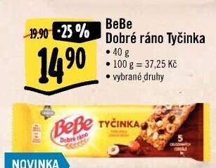 Tyčinka BeBe Dobré ráno Opavia