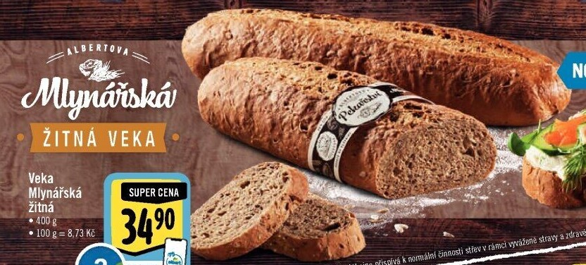 Veka Mlynářská žitná Albert