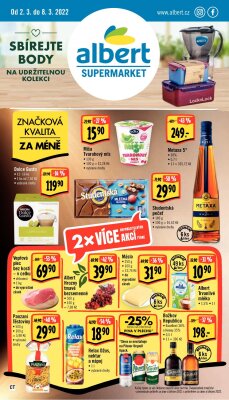 akční leták Albert 2.3.2022-8.3.2022